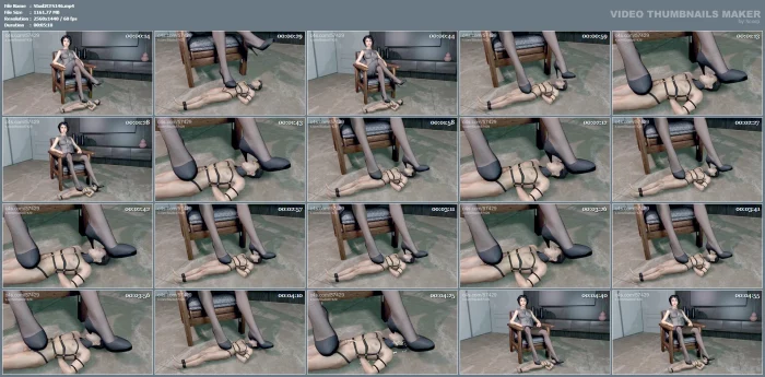 Giantess High Heels Sucking Shoejob - STUDIO 57429 - MP4