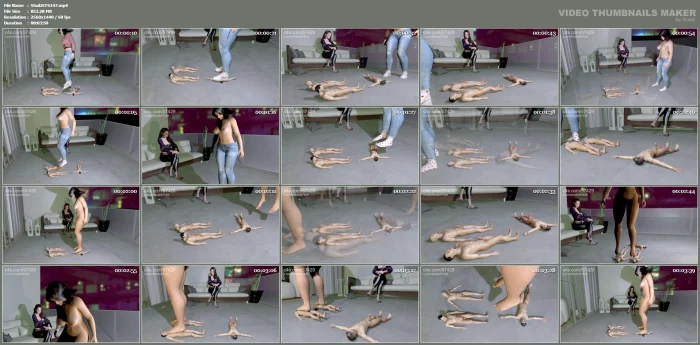 Giantess Jumps On Slaves Trample Stomping - STUDIO 57429 - MP4
