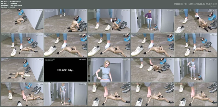 He Lives To Sniff Giantess Shoes - STUDIO 57429 - MP4