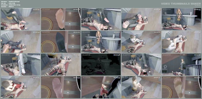 Lezdom Machine Fucked Under Feet_1 - STUDIO 57429 - MP4