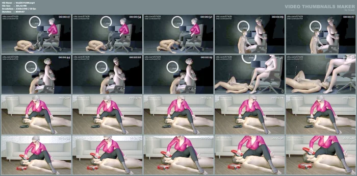 Mature Goddess Adopts A Slave Foot Fucking Shoe Smelling - STUDIO 57429 - MP4