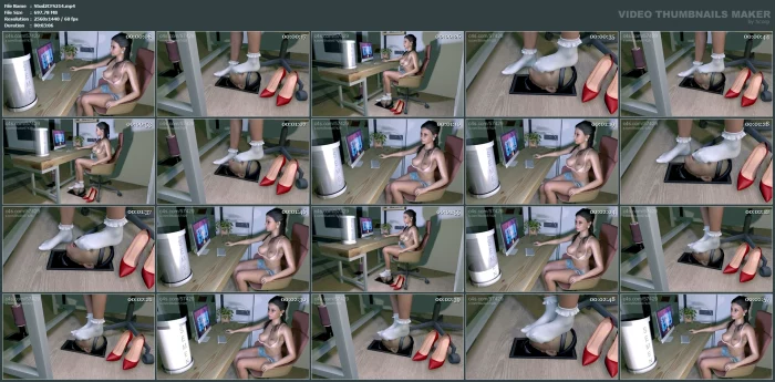 Milked Under Her Floor And Under Her Feet Socks Version - STUDIO 57429 - MP4