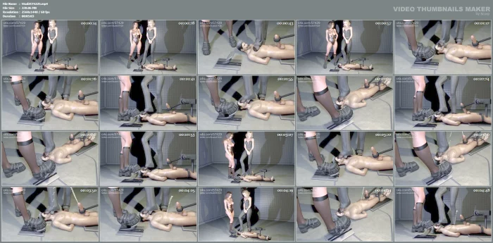 Pedal Pumping Milking 3 Smelling Giantess Feet Conditioning - STUDIO 57429 - MP4