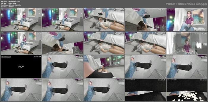 Remote Milking Game Femdom Multiplayer Gamer Girl Pov - STUDIO 57429 - MP4