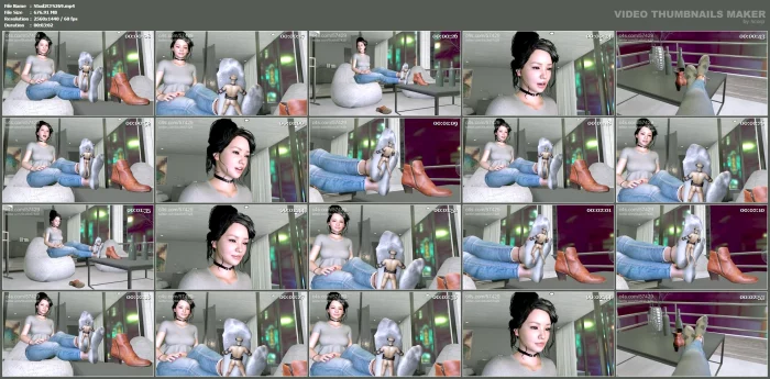 Small Sock Slave Of An Asian Giantess - STUDIO 57429 - MP4