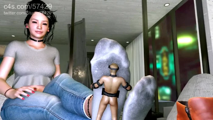 Small Sock Slave Of An Asian Giantess - STUDIO 57429 - MP4