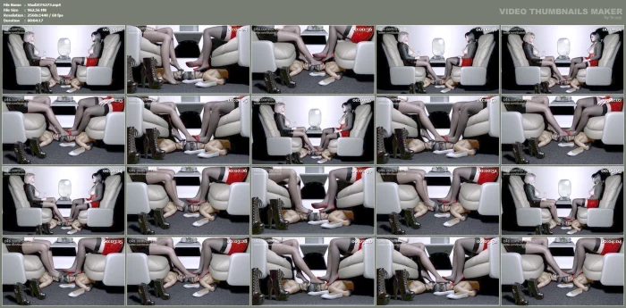 Smelling Giantess Nylons On A Private Plane Flight Female Supremacy - STUDIO 57429 - MP4