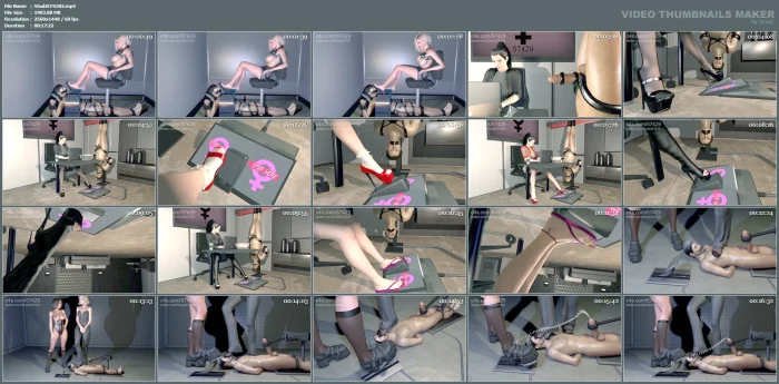 The Pedal Pumping Trilogy Compilation Femdom_1 - STUDIO 57429 - MP4