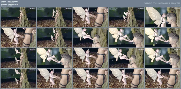 Tiny Forest Fairies Make Slave Cum - STUDIO 57429 - MP4