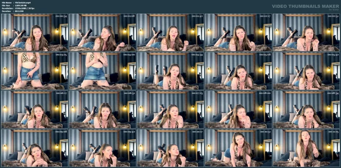 I Smile & You Leak - THECHERRYGIRL - BRATTY FEMDOM POV GODDESS - MP4