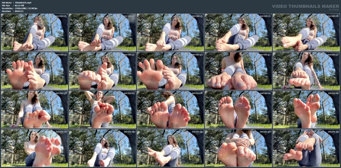 New Pedi Sitting Pretty Tho - GODDESS DANI DIVINITY - MP4