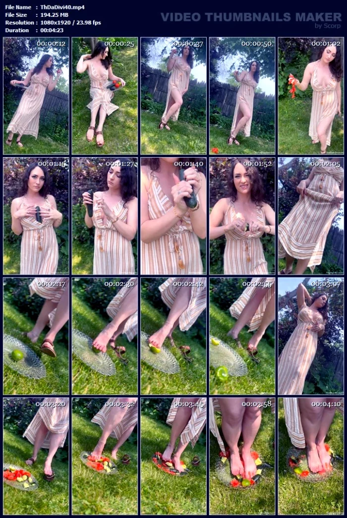 CBT Fantasy Food Play ASMR - GODDESS DANI DIVINITY - MP4