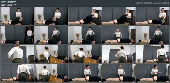 Corporal Punishment From Governess Granger Part 2 - THE ENGLISH GOVERNESS - MP4