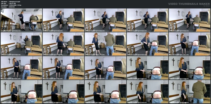 Governess Wild Cold Canes The Lazy Groundsman - THE ENGLISH GOVERNESS - MP4