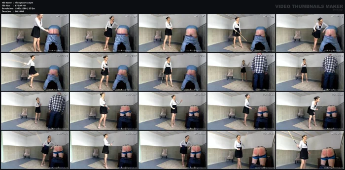 Miss Tina Kay Double Corporal Punishment - THE ENGLISH GOVERNESS - MP4