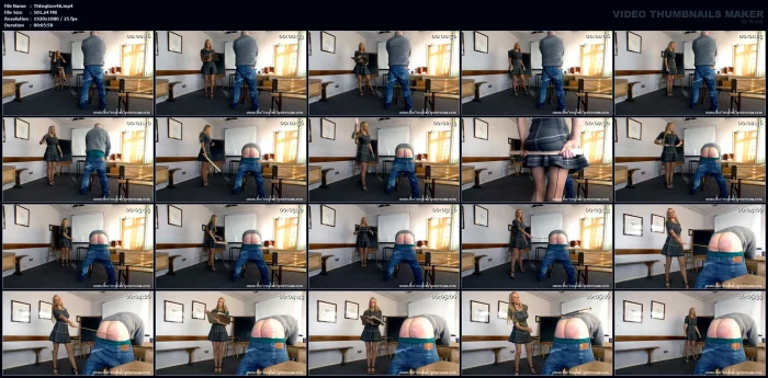 Miss Kenworthy Disciplines The Science Teacher For His Indiscretions - THE ENGLISH GOVERNESS - MP4