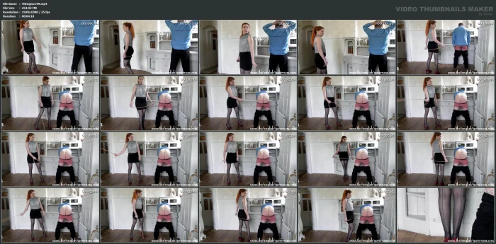 Miss Wild Warm Up Caning - THE ENGLISH GOVERNESS - MP4