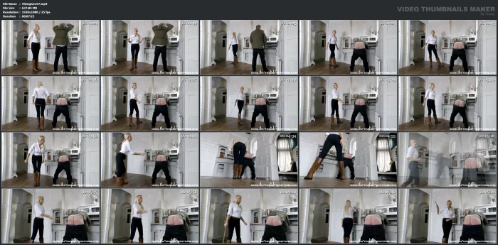 Riding Mistress Kenworthy Thrashes The Stable Boy - THE ENGLISH GOVERNESS - MP4