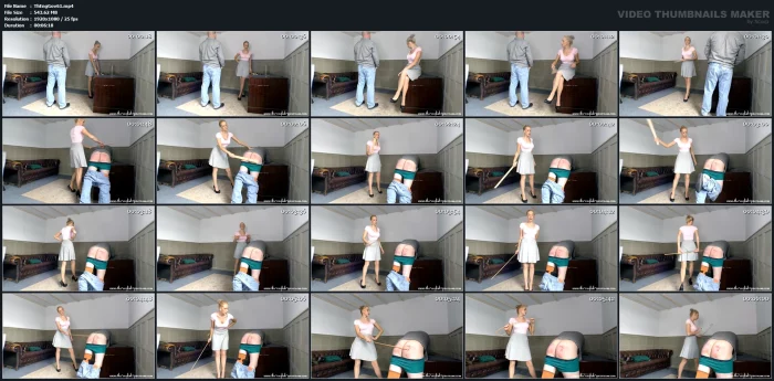 Testing My New Implements On Your Bare Bottom - THE ENGLISH GOVERNESS - MP4