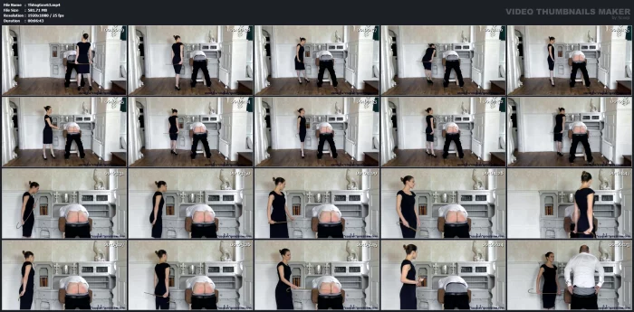 Truant Officer Miranda Scarlot Canes Pupil - THE ENGLISH GOVERNESS - MP4