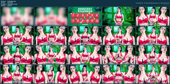 Urlilgoddess Presents A Very Gooner Xmas Goonvent Calendar Day 5 - URLILGODDESS / GODDESS LEIA - MP4