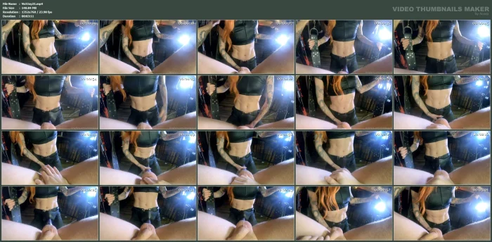 Getting Pegged In The Sex Swing By Mistress Luna Luck - VICTORIAJAYCE - MP4