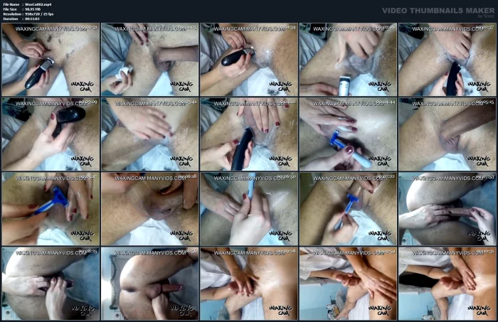 Male Waxing - Shaving, Nurse, Happy Ending, Webcam, Massage Porn - WAXING CAM - MP4