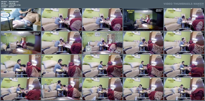 Male Pedicure And Waxing - Wax Play, ASMR, CFNM, Nurse, Gloves Porn - WAXING CAM - MP4