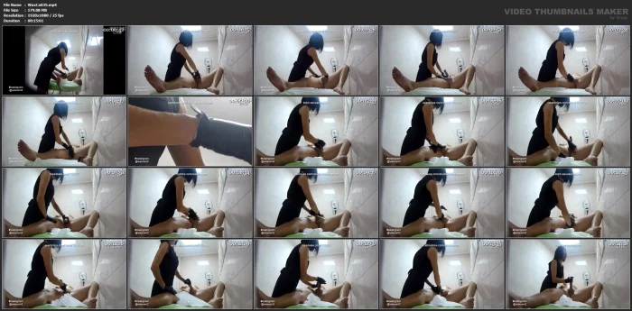 Male Waxing - CFNM, Nurse, Gloves, Happy Ending, Massage Porn - WAXING CAM - MP4