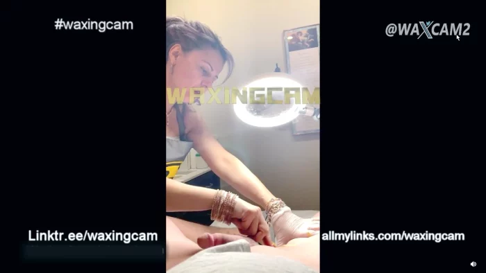 Male Waxing POV - Wax Play, CFNM, Gonzo, Fetish, German Porn - WAXING CAM - MP4