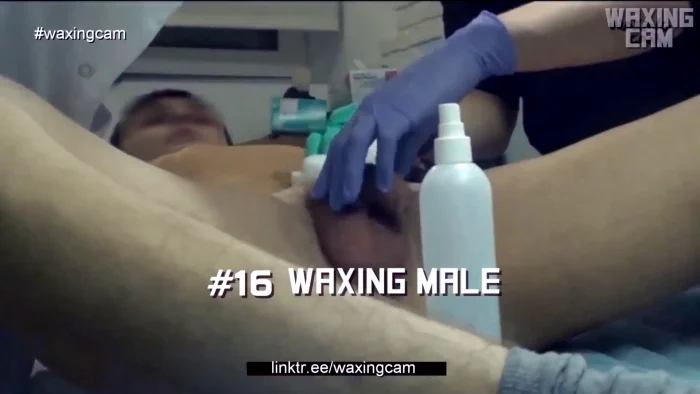 Part 16 Waxing Male - Wax Play, CBT, CFNM, Nurse, Gloves Porn - WAXING CAM - MP4