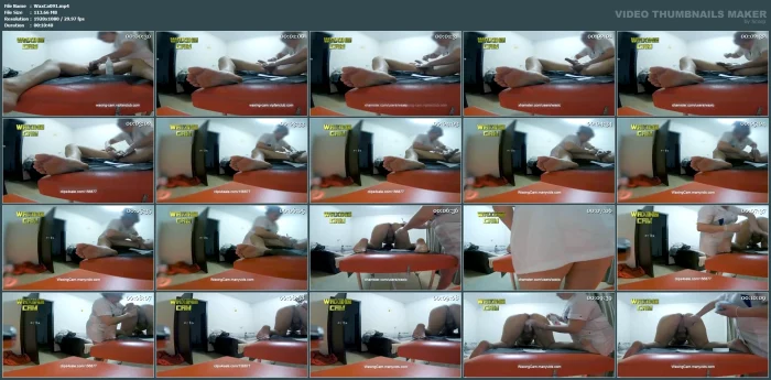 Waxing Male #60 - Gloves, Fetish, German, BBW, Couple Porn - WAXING CAM - MP4