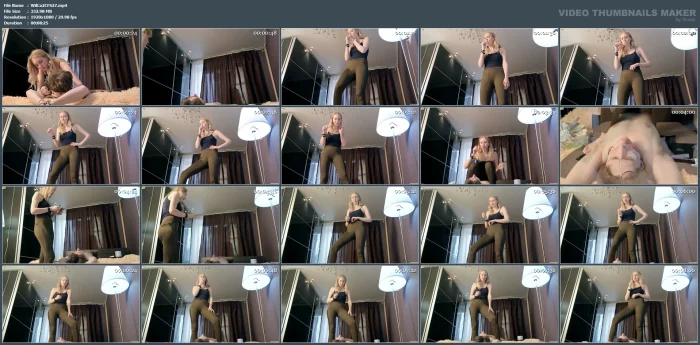 I Keep On Humiliating The Slave - I Brush My Teeth And Spit In His Mouth And On His Face I Smoke And Blow Smoke In His Face - WILDCATS - MP4