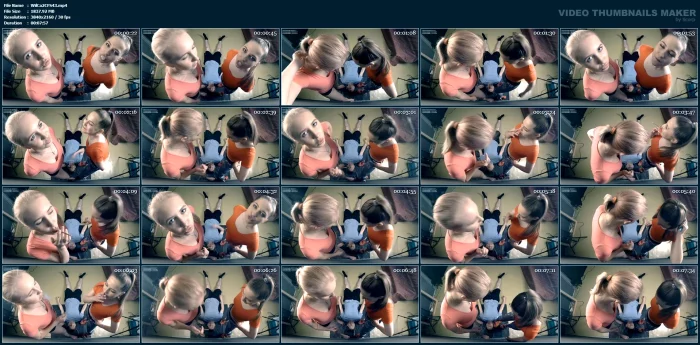 Do You Want Two Beautiful Girls To Spit On You? Lie Down In Front Of Us And Catch Every Drop - WILDCATS - MP4