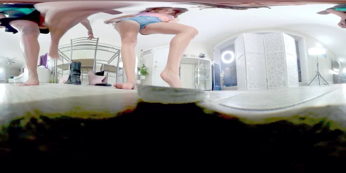 Indica Jane, Jason Ninja, Josie Jo, Sunshine Tampa In Scene: Sunshine Indica Josie - Triple Trample Marathon - XBRATS / BRATTY FOOT GIRLS - MP4