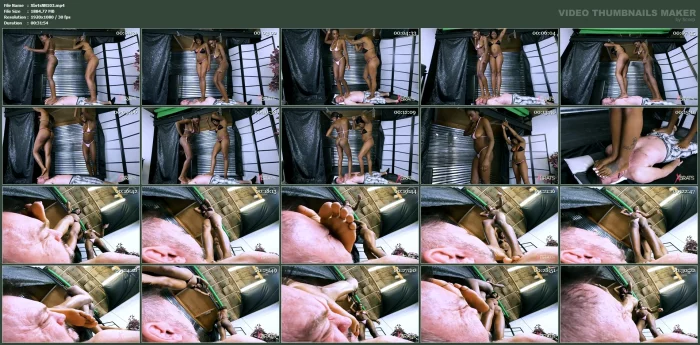 Barbie, Jason Ninja, Paris Love In Scene: Paris & Barbie - Trampling The Doormat - XBRATS / BRATTY FOOT GIRLS - MP4