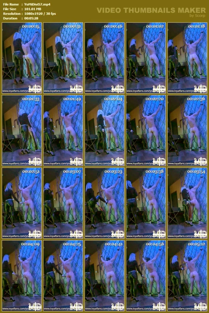 Spanking & Electro - YOURMISSDIVINE - MP4