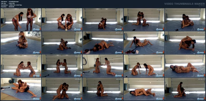 Dragonlily - Asian Girls Oil Wrestling - 4TOMIKO - MP4