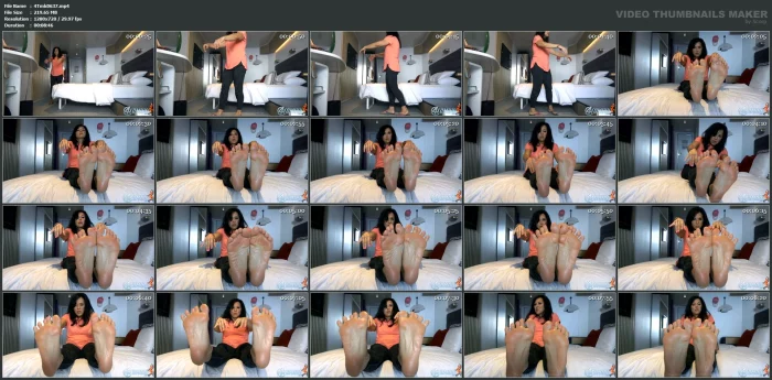 Obedient Foot Zombie - 4TOMIKO - MP4