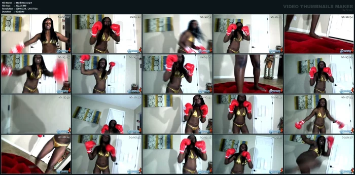 POV Boxing With Lana Luxor - 4TOMIKO - MP4