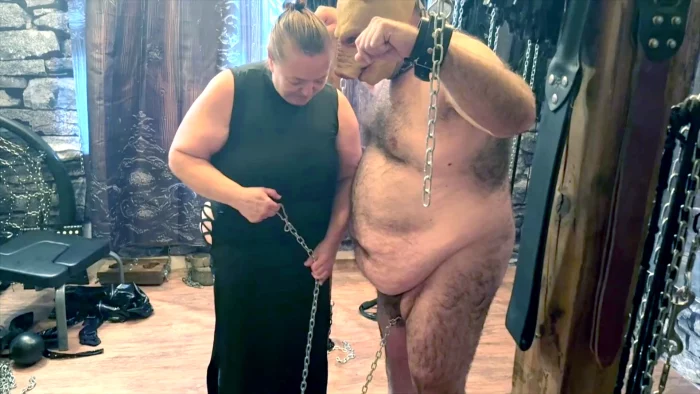 Part! - Domina Satana Does Sensual Play With Satana's Piggy - AAEXPERIENCESLTD / DOMINA SATANA - MP4