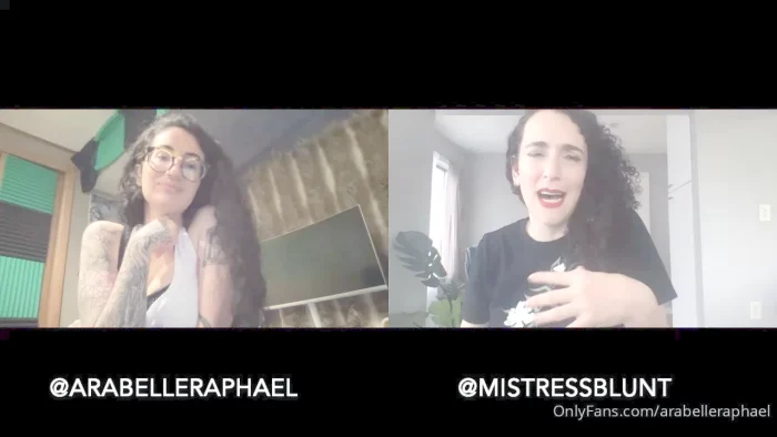 Check Out Mistressblunt And I Chatting About Femdom - ARABELLE RAPHAEL / MOMMY ARABELLE - MP4