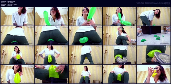 Goddess Yasemin - Little Hot Balloon Party - BUTTCRUSH - MP4