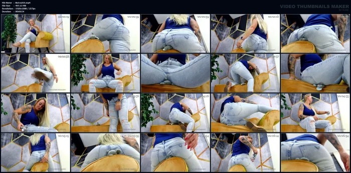 Mistress Jane - Tiny! Perfect For Sitting Flat! - BUTTCRUSH - MP4