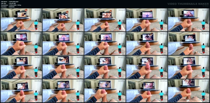 Cuckold Shoots His Load To Wife's Porn - CIREN VERDE / CIRENV - MP4