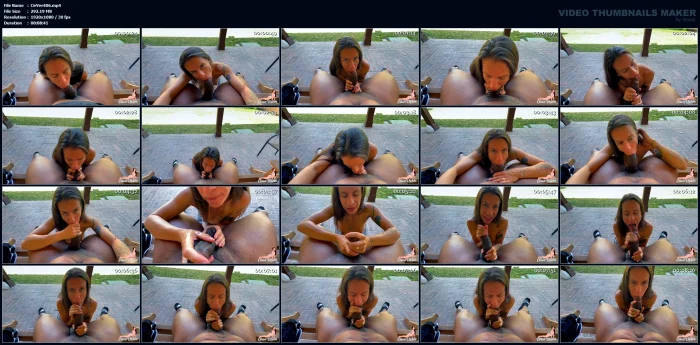 POV Cheating Wife Sucks Black Cock - CIREN VERDE / CIRENV - MP4