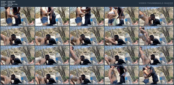 Public Outdoors Interracial Ass Eating - CIREN VERDE / CIRENV - MP4