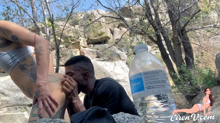 Public Outdoors Interracial Ass Eating - CIREN VERDE / CIRENV - MP4