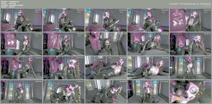 Cristal Kinky Rubber Doll Using Rubber Sub As Sex Toy - CRISTAL KINKY - MP4