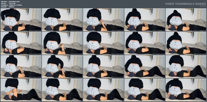 Some Accidents May Happen When You Have Your Face Glued To My Ass 24/7 - DEA VERONICA / MISS GC - MP4